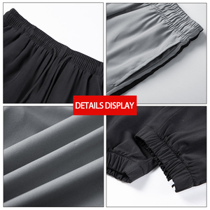 <span class=keywords><strong>Pantaloni</strong></span> Sportivi da Uomo ODM 120GSM Leggeri, Elastici, Traspiranti e ad Asciugatura Rapida, 95% Poliestere 5% Spandex, <span class=keywords><strong>con</strong></span> Striscia Laterale, Modello Baggy - Product Image 5