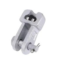 Colliers de suspension à tête plate double en fer galvanisé à chaud de type W et de type U pour matériel de ligne électrique