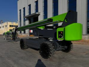 Offre Spéciale nacelle télescopique électrique ascenseurs mobiles 22m plate-forme à bras pliant avec prix bon marché pour la vente - Product Image 3