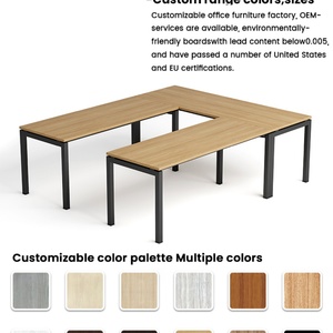 Office Furniture 8-10Person Executive Conference <b>Table</b> Chair Office <b>Desk</b> Office <b>Table</b> Commercial Furniture Meeting Room <b>Table</b> - Product Image 2