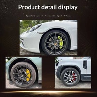 Cache-étrier de frein en alliage d'aluminium à changement de couleur, personnalisation du moyeu de roue pour OLIVER Modèle 10