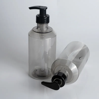 550ml personnalisé shampooing Gel douche bouteille vide crème conteneurs lavage des mains savon distributeur Lotion bouteille