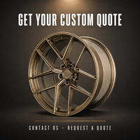 Jantes forgées concaves profondes de 18, 19, 20, 21, 22 pouces, 5x120, 5x112, 5x114.3, bronze mat, jantes de course pour BMW M2 M3 M4 M5
