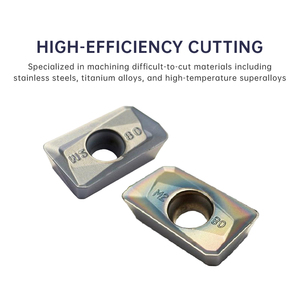 Đầu tiện cacbua cao cấp APMT1135PDER APMT1604PDER |   Chế phẩm có chỉ số cấp liệu cao |   Cắt kim loại CNC cho thép titan hàng không vũ trụ - Product Image 3