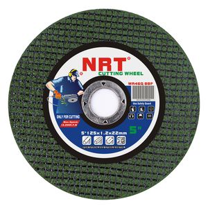 Nrt 5 इंच 125x1.2x22 स्टेनलेस स्टील काटने डिस्क डिस्को डी कॉर्टे धातु काटने डिस्क 125 मिमी - Product Image 1