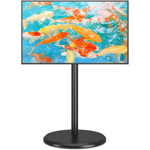 ขาตั้งทีวีพื้นเรียบ32 "-55" พร้อมโหลด35กก. ฐานไม้แข็ง<span class=keywords><strong>100x100</strong></span>-400x400 <span class=keywords><strong>VESA</strong></span> ปรับความสูงได้และสายเคเบิล - Product Image 1