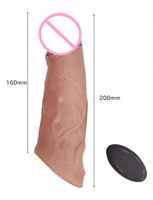 Dildo réaliste en silicone liquide pour femmes, masseur vibrant rétractable imperméable avec design doux au toucher, jouets sexuels