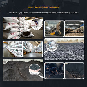 Gránulos de Ácido Húmico Soluble en Agua, Fertilizante Orgánico de 40 kg para Remediación del Suelo, Pulverización Foliar, Riego por Goteo - Product Image 4