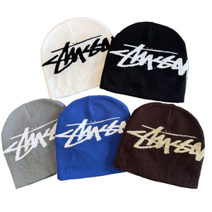 <span class=keywords><strong>Gorro</strong></span> de punto estilo Y2K, <span class=keywords><strong>gorro</strong></span> jacquard con letras góticas, <span class=keywords><strong>gorro</strong></span> para parejas, comercio electrónico transfronterizo - Product Image 1