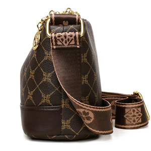 European and American Retro Square <strong>Bag</strong> Trendy Print PU Material Single Shoulder <strong>Bag</strong> Women's Crossbody <strong>Bag</strong> - Product Image 6