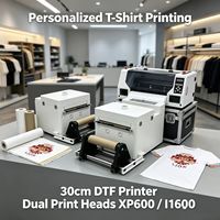 Imprimante DTF A3 30 cm, film PET, tête d'impression XP600, imprimante pour t-shirts, imprimante numérique pour transfert d'impression, machines d'impression DTF PET