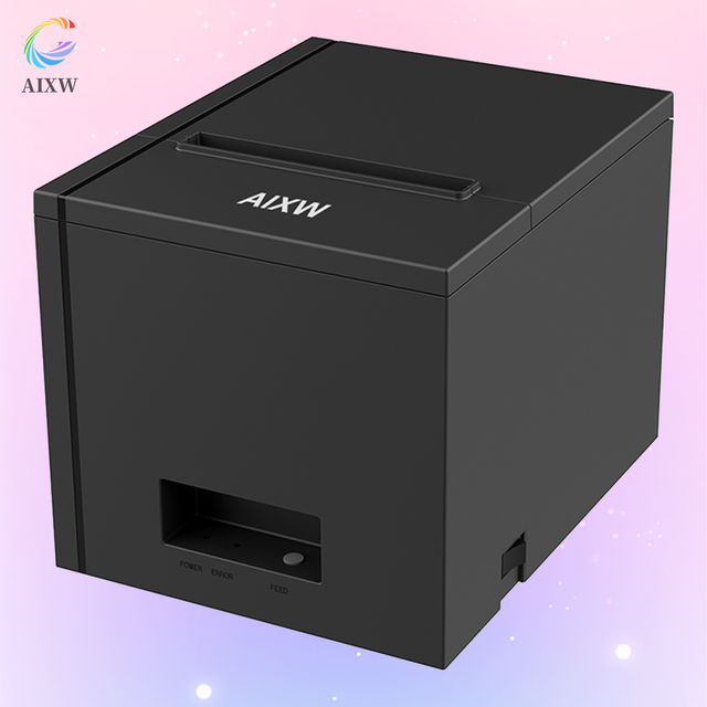 AIXW 3 Inch Thermal Receipt Printer, LAN Connect Ticket Printer for Retail Store, Supermarket and Cashier System