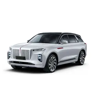 Factory Price Small Electric Cars Hongqi E-Hs9 5 Doors 7 Seats SUV Long Range 460KM Electric Automobiles For Sale