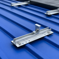 Systèmes de montage solaire photovoltaïque galvanisés à chaud en gros d'usine, garantie 10 ans, système de support solaire en alliage d'aluminium