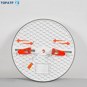 Lámpara de Techo <span class=keywords><strong>LED</strong></span> Cuadrada de <span class=keywords><strong>40x40</strong></span> cm, Delgada, Comercial, para Interiores y Escuelas, Fabricación Experta, Nuevo Modelo - Product Image 1