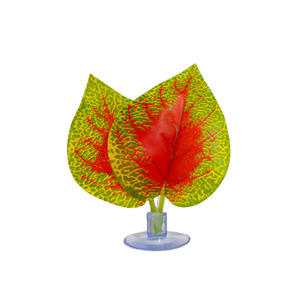 ใบไม้ประดิษฐ์หลากหลายชนิดสำหรับตกแต่งสวน พร้อมจุกดูดสุญญากาศสำหรับให้อาหารสัตว์เลื้อยคลาน เช่น จิ้งจก คาเมเลี่ยน และงู - Product Image 5