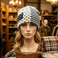 Gorro de Punto Personalizado de Lujo para Adultos con Logotipo Bordado Personalizado, Patrones de Camuflaje y Puntos, 100% Acrílico, para Invierno, Playa y Exteriores