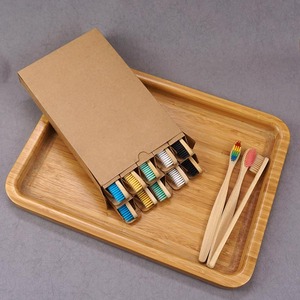 Bamboo Toothbrush Soft Bristles Nylon Home Use Eco Friendly Packaging Adult 1 Pc - Product Image 1