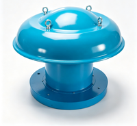 Ventilateur axial de toit 380V 220V DWT, ventilateur de ventilation de toit à flux axial