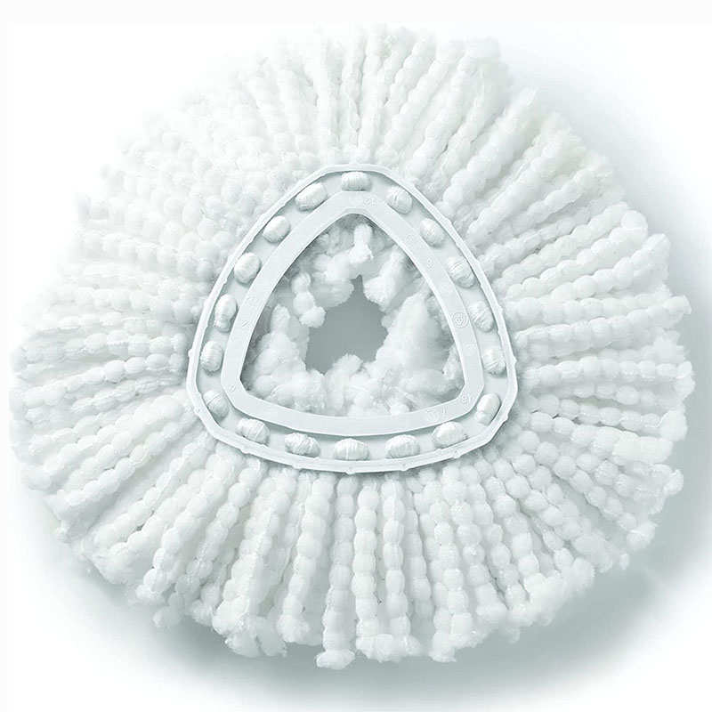 Montare o-cedro Vileda strumenti per la pulizia della casa Mop Pad detergente per pavimenti Mop Head Triangle microfibra Spin Mop Pad