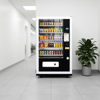 Distributeur automatique de snacks et de boissons, simple, commercial, de bureau, portable