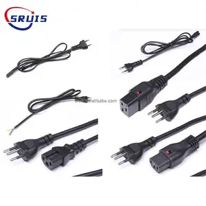 AC Power Supply Adapter Cord Cable Lead 3-Prong for Laptop Charger US Japan 2pin to IEC 320 C13 Power Cable For PS4 Pro 10A 250V