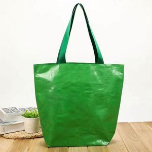 Customized pp Woven Fabric Shopping Tote <b>Bags</b> Woven <b>Bag</b> Durable Eco-friendly pp Woven <b>Bag</b> - Product Image 1