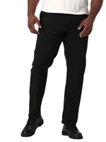 Pantalon en tricot de polyester extensible pour homme, basique, doux, respirant, style jogging, personnalisable