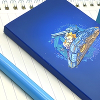 Petit bloc-notes personnalisé imprimé dessin animé, bloc-notes marqué pour planificateur quotidien