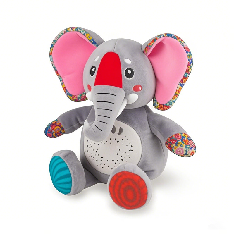 Soft Stuffed Animal with LED Projection