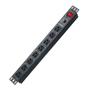 Factory Price Universal Standard Socket Regleta 8 Tomas Americana Clever Pdu With Breakers