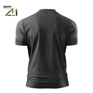 Camiseta de Hombre Personalizada de 250g, Cuello Redondo, Tejido de Punto Acanalado, Transpirable, Corte Regular, Manga Corta, 100% Algodón - Product Image 6