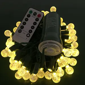 Christmas Lights Battery Operated 50 LED String Lights Waterproof Fairy Lights with 8 Modes Automatic Timer for Home