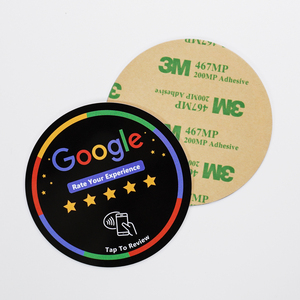 Tarjeta NFC de PVC para Reseñas de <span class=keywords><strong>Google</strong></span>, Soporte de Exhibición para Reseñas de <span class=keywords><strong>Google</strong></span>, Soporte de Menú NFC, Tarjeta NFC para Reseñas en Redes Sociales - Product Image 4