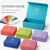 Scatola di Presentazione Magnetica Sostenibile Personalizzata per Vendita al Dettaglio, in Cartone Kraft con Stampa Logo OEM