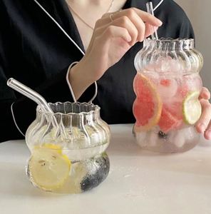 Mug à café de style <span class=keywords><strong>nordique</strong></span>, grande capacité, pour l'été, tasse à jus - Product Image 5