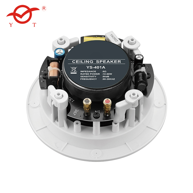 High Quality Mini 6w/100w PA Public Address System Mounted Ceiling Speaker 8ohm