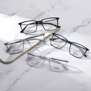 Farmore Óculos quadrados para homens e mulheres, lentes ópticas FM21036, novidade da moda