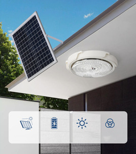 <span class=keywords><strong>Lampe</strong></span> de plafond alimentée par panneau <span class=keywords><strong>solaire</strong></span>, lumière de plafond intérieure <span class=keywords><strong>solaire</strong></span> avec télécommande, <span class=keywords><strong>lampe</strong></span> <span class=keywords><strong>solaire</strong></span> étanche - Product Image 4