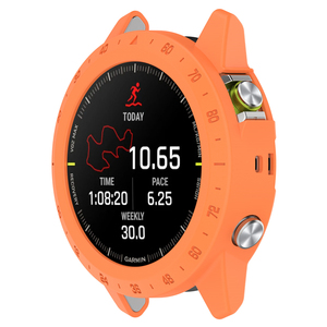 Boîtier de Protection pour montre intelligente, cadre pare-chocs souple TPU creux pour Garmin MARQ2 athlète Captain <span class=keywords><strong>golf</strong></span>, nouvelle collection 2023 - Product Image 2