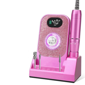 เครื่องเจียรเล็บไฟฟ้าแบบพกพา ชาร์จได้ สำหรับตะไบ ขัด และตกแต่งเล็บ - Product Image 6