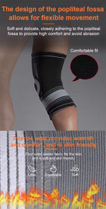 Genouillère de Soutien Sportif Personnalisée en Spandex et Polyester pour le Soulagement de la Douleur Arthritique – Équipement de Compression pour la Sécurité Physique - Product Image 3