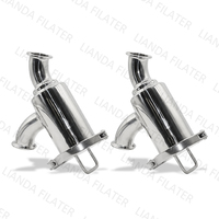 LIANDA Nouveau SS316L SS304 Acier inoxydable Boîtier de filtre 20-30 pouces Système de filtration de bière à cartouches multiples