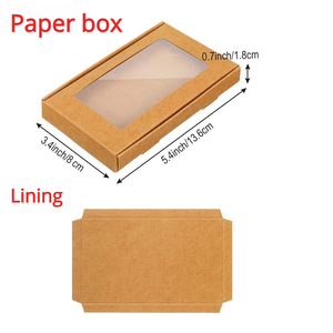 <span class=keywords><strong>Caja</strong></span> Plegable <span class=keywords><strong>de</strong></span> Papel Kraft <span class=keywords><strong>de</strong></span> 1.8 cm con Forma <span class=keywords><strong>de</strong></span> Avión para Collares, Joyería, Pendientes, <span class=keywords><strong>Caja</strong></span> <span class=keywords><strong>de</strong></span> Empaque con Ventana - Product Image 5