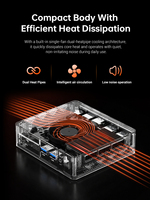 Mini PC Firebat T6 8 Go 256 Go 2 cœurs 4 threads Windows 11 Ordinateur de bureau à prix avantageux en stock Neuf Mini PC