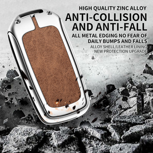 Étui de clé de voiture intelligent en alliage de Zinc avec Logo pour <span class=keywords><strong>Renault</strong></span> Kadjar <span class=keywords><strong>Captur</strong></span> Symbol Koleos Megane 2017 2018 2019 2020 <span class=keywords><strong>2021</strong></span>, <span class=keywords><strong>accessoires</strong></span> de couverture - Product Image 3