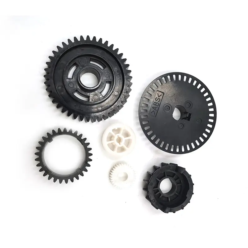 Plastic Teeth Double Layer Gears Reduction Gear Group DIY Toy Car Robot Helicopter Parts Customized Plastic Injection Mold