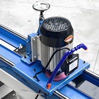 Petite machine de meulage CNC certifiée CE WFSEN avec moteur pour l'affûtage des lames de couteau droites