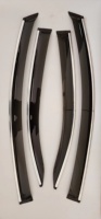 Aibyiar fábrica de alta calidad 4 Uds 2010-2016 Mercedes Benz Clase E sedán protector de lluvia visera acrílico deflectores de coche para