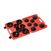 Ensemble de clés de filtre à huile de bouchon de haute qualité Kits d'outils de dissolvant de clé à douille 10 pièces 15 pièces 30 pièces